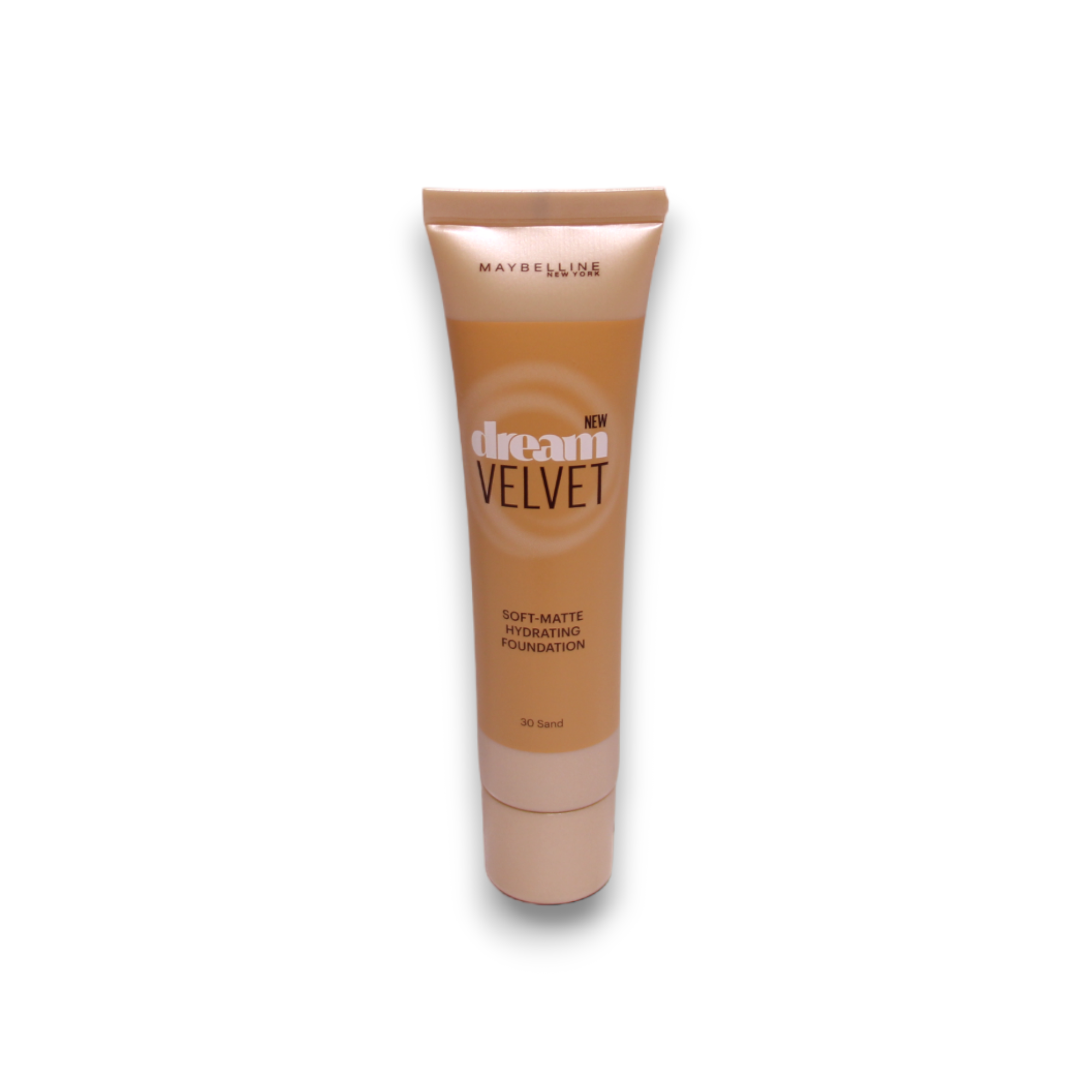 Maybelline, Dream Velvet, Mat moale, Fond de ten cremos, Nr. 30, Nisip, 30 ml